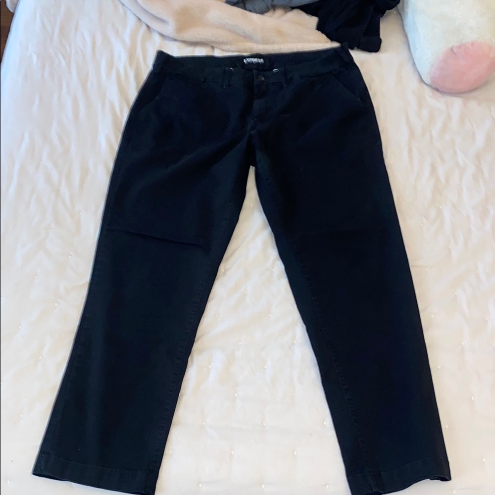 Express Men's Black Chinos